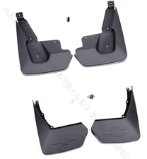 2015-2020 Suburban GM Front & Rear Black Splash Mud Guards 23228521 22922768 OEM