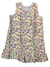 Anthony Richards House Sun Dress Tropical Pink Flamingos MuMu 3X Nightgown