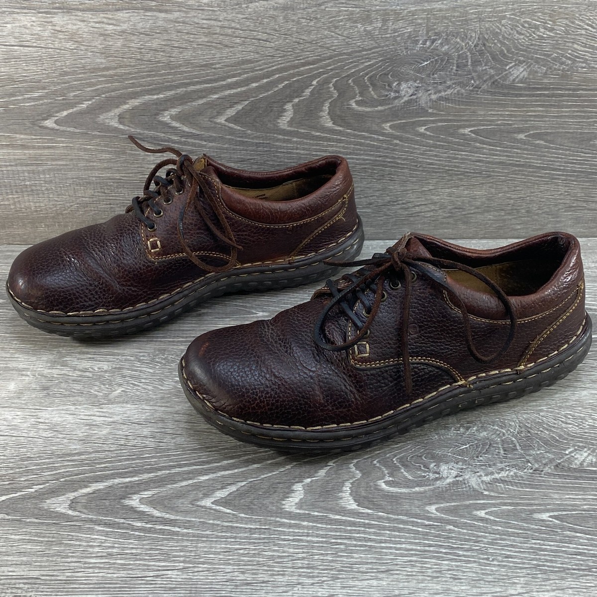 Worn once Born men’s Oxford shoes 10 Born Mens 9.5 Lace Up Oxford Shoes Brown | Mercari main image 4