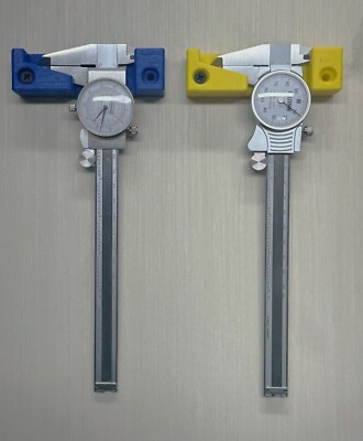 Two 6'' Machinest dial caliper holder Mount starrett Yuasa Draper Dasqua Mitutoyo