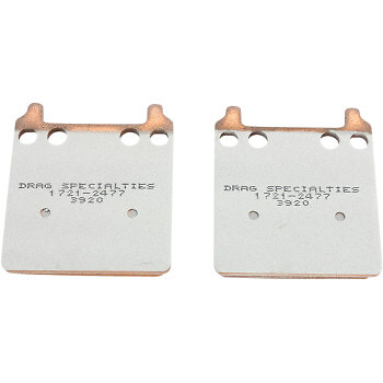 Premium Brake Pads, Drag Specialties  For Performance Machine 162 x 2 Calipers