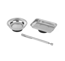 Hyper Tough 3 Piece Magnetic Tray Set (Model: 43154) For Small Parts [B41]