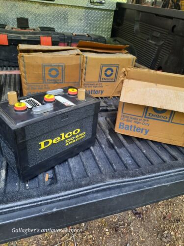 DC-250 AC Delco Battery NOS GM In Box 929 Chevy Pontiac - Picture 10 of 12