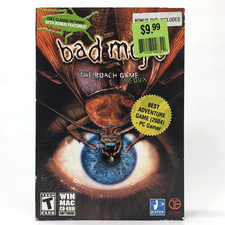 Bad Mojo Redux PC 2004 NEW Sealed Medium Box Bonus DVD Cockroach Game