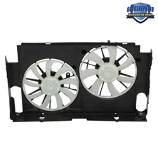 Radiator Cooling Fan Dual Assembly For Toyota RAV4 2013-2018 North America Built