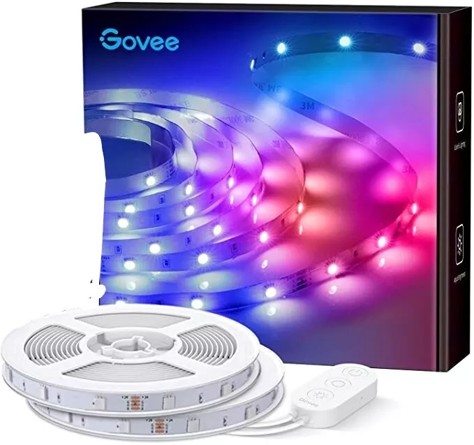 Govee LED Strip Lights, 32.8FT RGB LED Lights with Remote Control