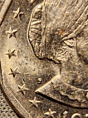 1979 S Susan B. Anthony Type 1 Rare Error - Blob S Mint Mark