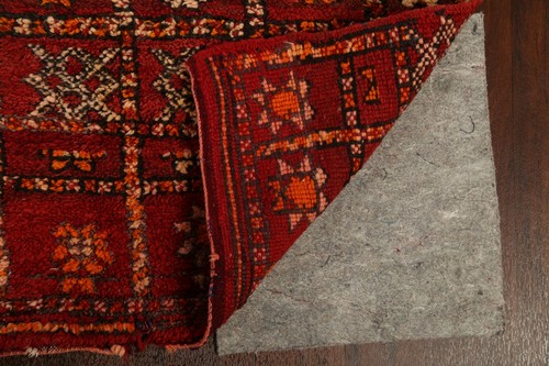 Thick-Plush Modern Moroccan Berber Geometric Oriental Area Rug Wool Handmade 4x6 - Picture 10 of 12