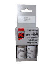 Lackstift Renault 190 Amande met. + Klarlack Autolack Silber Metallic