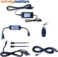  WindyNation Linear Actuator DC Motor Power Supply DPDT Remote Control & Wiring