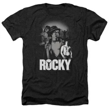 Rocky Heather T-Shirt Champion Collage Black Tee