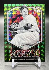 2021 Panini Mosaic ROBIN ROBERTS Vintage Green Mosaic #V6 HOF Philadelphia