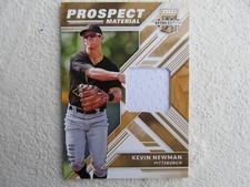 Pirates Kevin Newman Signed 2018 Elite Extra Edition Prospect Material # 90 / 99