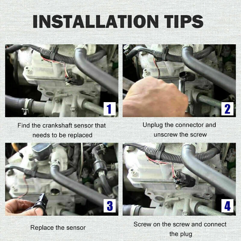 Kit de sensor de cigüeñal/árbol de levas de 3 piezas para Nissan Máxima Altima Infiniti 3,5 L DOHC Foto 2 de 4