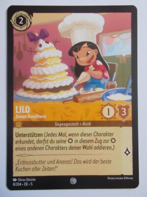 Disney Lorcana Karte Himmelsleuchten 8/204 LILO