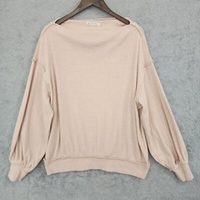 We The Free Women's Oversized Ribbed Sweater Top Extra Small 12CT