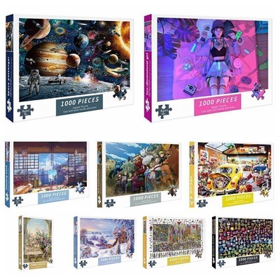 1000 Teile Puzzle aus der Anime-Sammlung, Dekompressionsspielzeug, Geschenk, 75