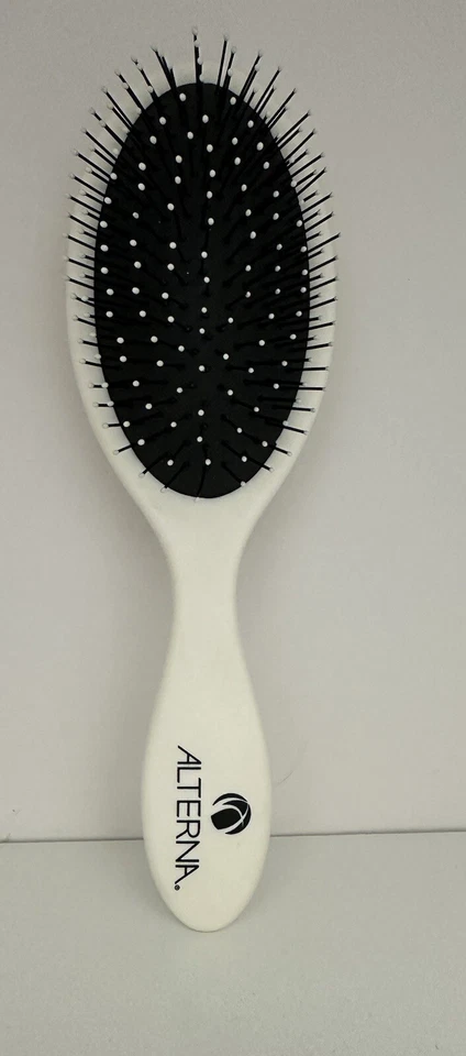 Alterna CAVIAR White Hair Brush Detangling Hair Brush White & Black Brush - Image 4 of 4