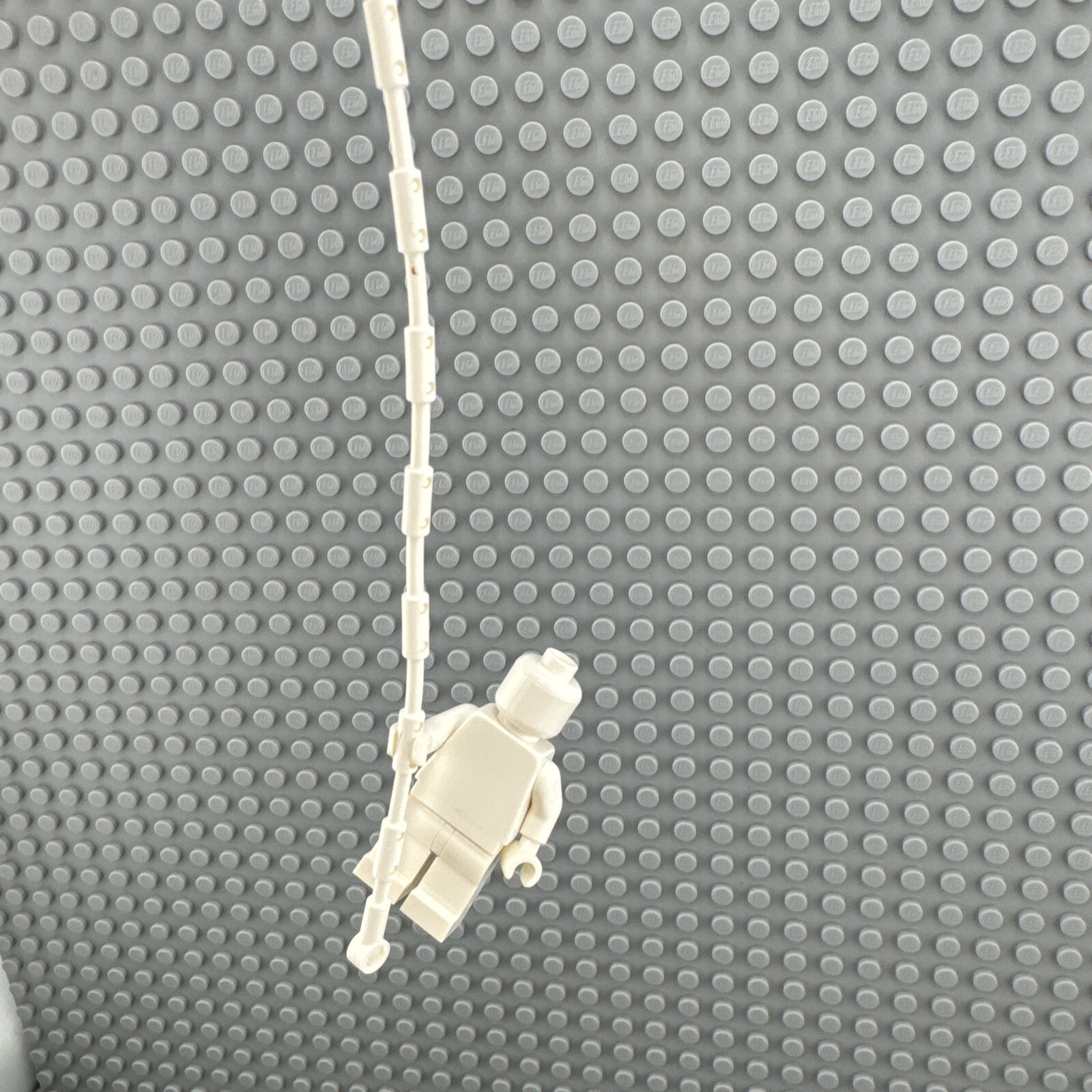 LEGO Minifigure Hose - White - Flexible 21L Connector Ends Rope ...