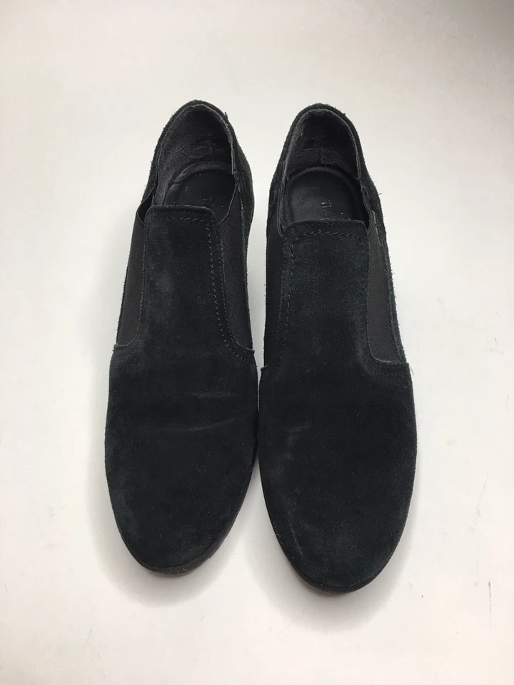 Tacones de cuña de cuero gamuza Flexx para mujer •Talla 7 *USADOS EN EXCELENTE ESTADO Foto 2 de 4