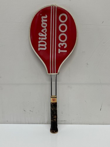 Vintage WILSON T3000 Tennis Racket USA Made With Matching Case | eBay