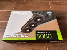 ZOTAC GAMING GeForce RTX 5080 SOLID OC 16GB - Box in hand!