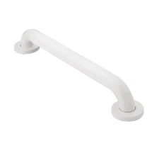 Moen LR8918W 18" Grab Bar Concealed Flange Secure Mount in Glacier White Color