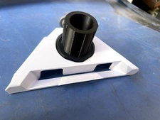 Starlink Mini Dish Pole Mount Adapter for HF 20FT Flagpole