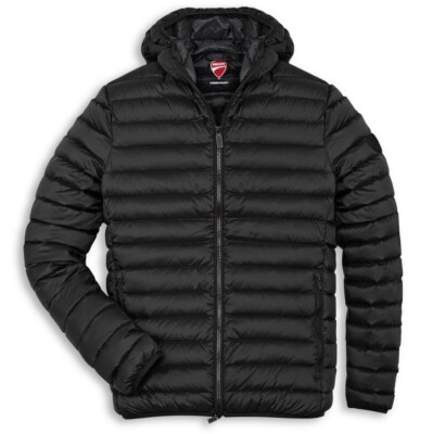DUCATI Franklin Capsule ultraleichte DaunenJacke Down Jacket schwarz NEU