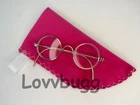 Gold Wire Eye Glasses & Case for American Girl 18" Doll FREESHIP ADDS! LOVVBUGG!