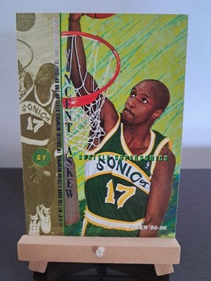 Vincent Askew Supersonics Fleer 95/96 #175