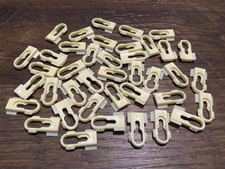 40 Pcs Vinyl Top Body Nylon Moulding Clips Fits 67-80 Chevy Gm 1132