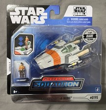 EZRA BRIDGER'S A-WING Rare Chase  00195 Star Wars Micro Galaxy Squadron 2025