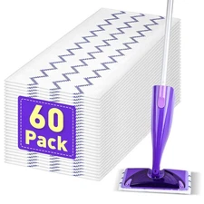 Microfiber Mop Pads Refills Compatible with Swifter WetJet Mop, Semi-Disposab...