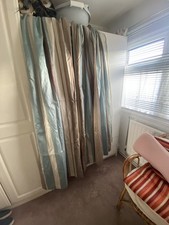 lined eyelet curtains used