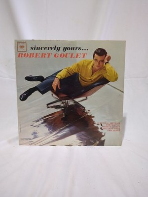 Robert Goulet, Sincerely Yours, (LP, Album, Mono), VG+, 3771334662
