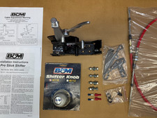 80706 Bm Pro Stick Shifter New Ball Brackets Cable Switches Hardware Polished 3