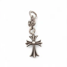 Chrome Hearts 1 ball Tiny CH Cross Pendant top 925 6.8g
