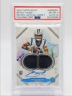 BRYCE YOUNG 2023 TOPPS MOTIF RPA ROOKIE DUAL PATCH RC AUTO /99 PSA 8 Q6305