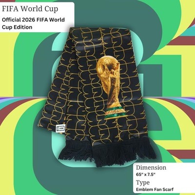 Official 2026 FIFA World Cup Limited Edition Scarf - Lightweight