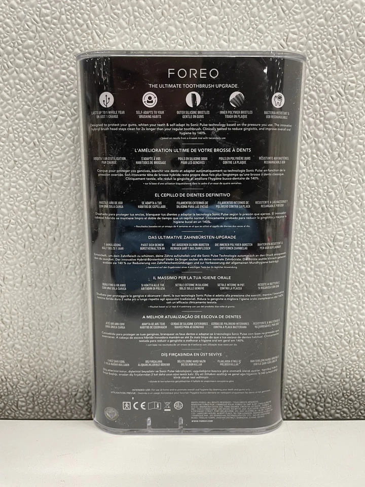 Cepillo de dientes sónico ultra higiénico Foreo issa 4 Plus, negro Foto 2 de 4