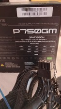 Used Modular Power Supply Gigabyte P750GM 80 PLUS GOLD 12v