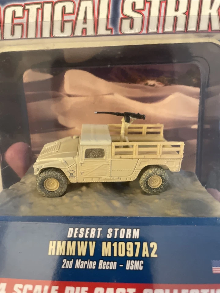 Corgi Tactical Strike HMMWV Humvee Diecast 2nd Marine Recon Version Desert Storm - Image 3 of 3