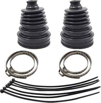 Universal CV Joint Boot Kit Universal Non-Split CV Axle Boot Repair Kit 2 Boots