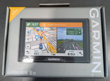 Brand New Garmin Drive 51 EX 5.0 inch GPS Navigator - Black 010-01678-09