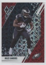 2021 Panini Phoenix Red Lazer 21/285 Miles Sanders #74 1e9z