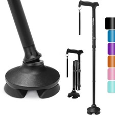 Walking Cane for Men  Women Folding, Adjustable, Lightweight, Walking Canes...