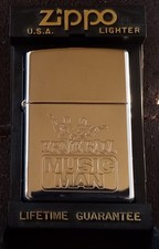 Ernie Ball Music Man Zippo Lighter original box promotional gift NEW OLD STOCK