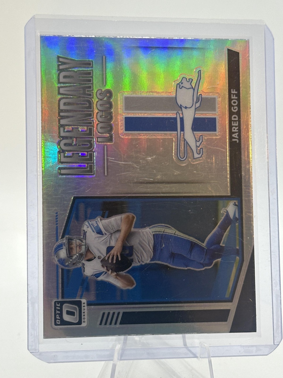 2021 Donruss Optic #LL-7 Jared Goff Legendary Logos