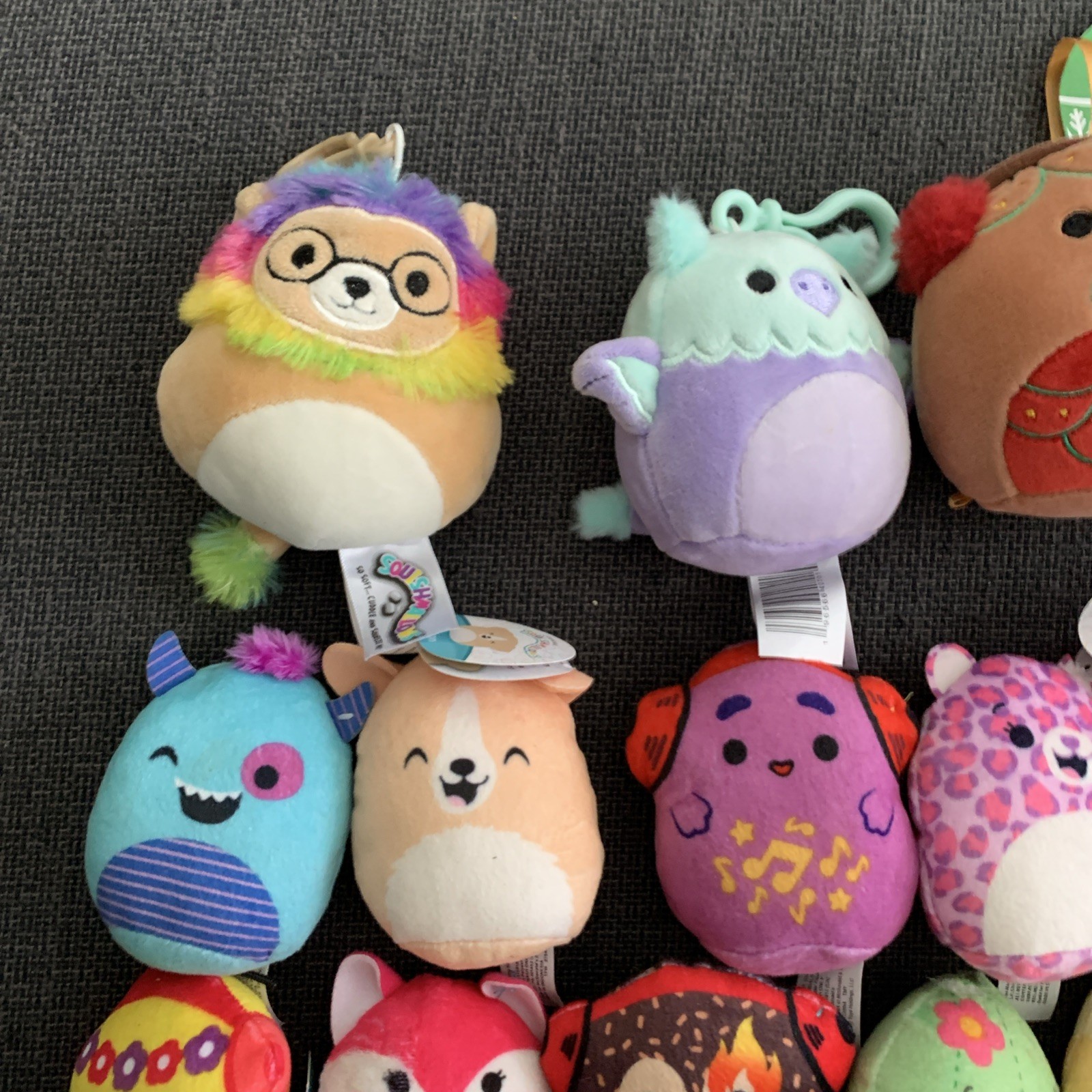 Squishmallows Squishville Mini McDonald’s keychain Lot 34